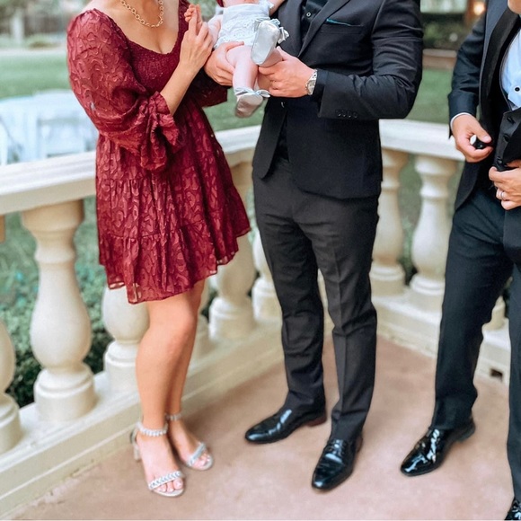 Vici Smocked Babydoll Dress - Size Small. - Picture 7 of 8